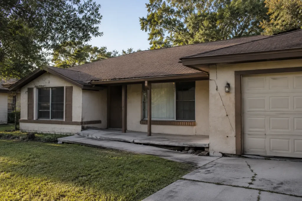 Selling sinkhole affected New Port Richey property Florida Statute 627.706 Pasco County carve-out SLC CGCC karst